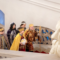 Sternsinger bei eEBS Grünwidl / Erzdiözese Wien/ Schönlaub, Stephan Schönlaub